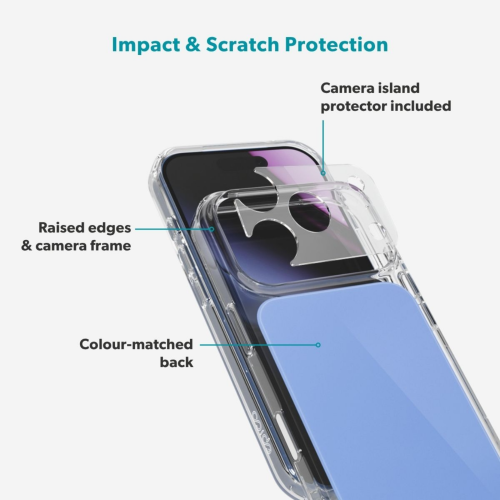 C&C Tile Mag+ Case iPhone 18 Pro/17 Pro - Light Blue