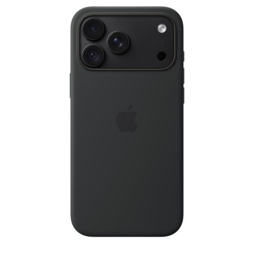 Apple iPhone18 ProMax Silicone Case with MagSafe - Black