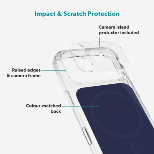 Epico Tile Mag+ Case for iPhone 17 Pro Max - Deep Blue