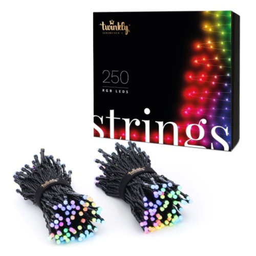 Twinkly Strings - 20m, 250 LED (RGB) 4.3MM, BT+WiFi, Gen II, IP44*
