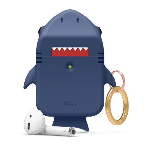 Elago Shark Cover for Airpods 2nd Gen - Indigo