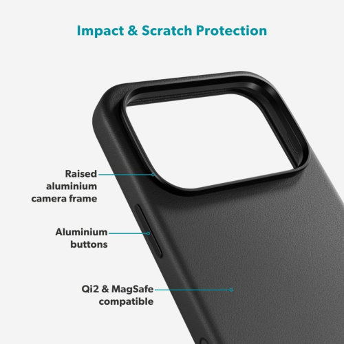 Epico Leather Mag+ Case for iPhone 17 Pro - Blue
