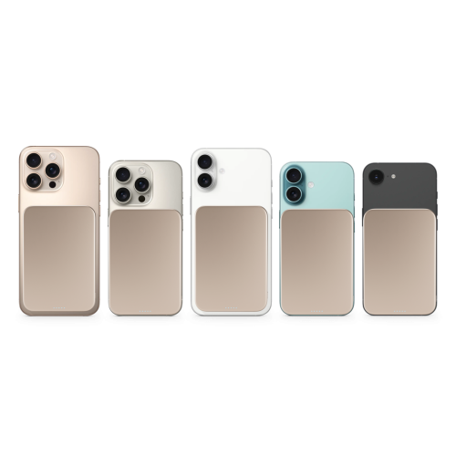 Epico Qi2 Aluminium Mag+ Power Bank 5 000 mAh - Desert Titanium