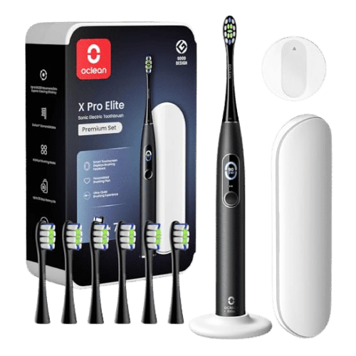 Oclean Electric Toothbrush X Pro Elite Premium Set - Black