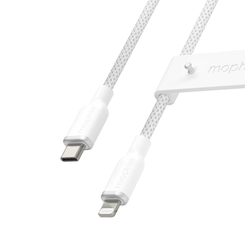 mophie USB-C to Lightning Cable 1m - White