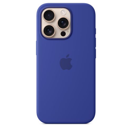 Apple iPhone16 Pro Max Silicone Case w/ MagSafe - Ultramarine