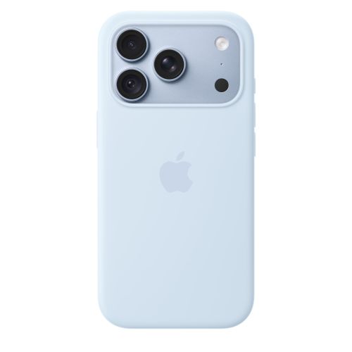 Apple iPhone18Pro Silicone Case with MagSafe - Crisp Blue