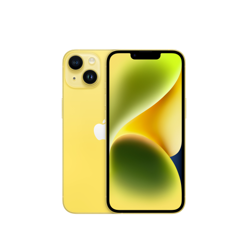Refurbished iPhone 14 128GB, Yellow, Grade: A+, Battery: New