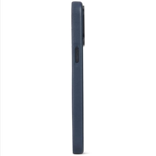 DECODED Leather Backcover w/MagSafe for iPhone 15 - True Navy*