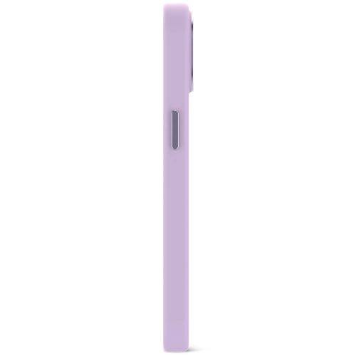 DECODED Silicone Backcover w/MagSafe for iPhone 15 - Lavender*