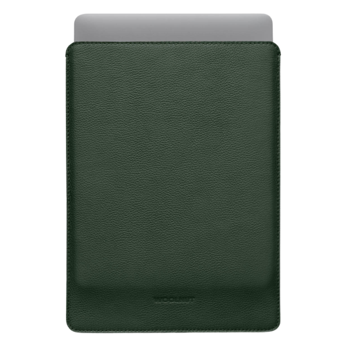 Woolnut Leather Sleeve for 14-inch MacBook Pro - Green