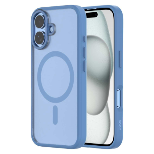 QDOS Transparent Case for iPhone 16 - Ultramarine*