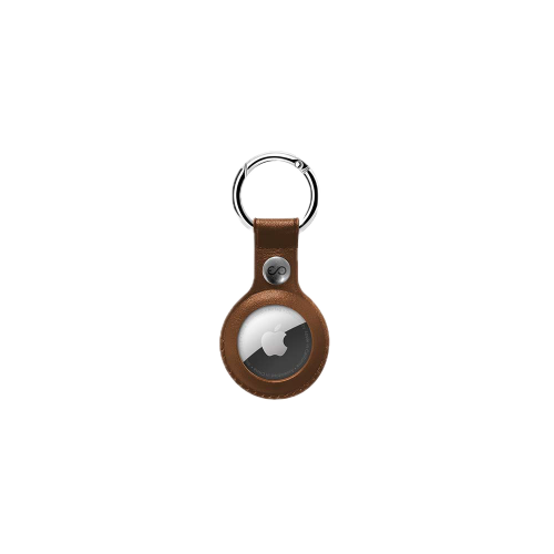 Epico TechGrain Case for AirTag - Brown