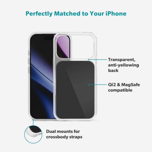 C&C Tile Mag+ Case iPhone 18 Pro/17 Pro - Black