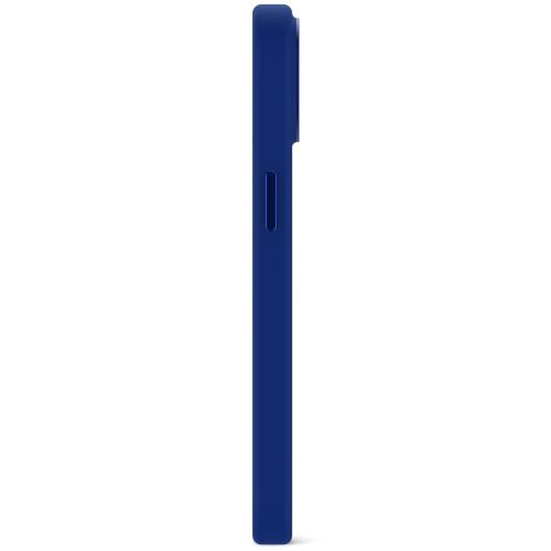 DECODED Silicone Backcover w/MagSafe for iPhone 15 - Galactic Blue*