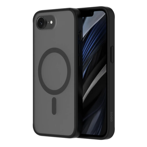 QDOS Transparent Case for iPhone 17e/16e - Black*
