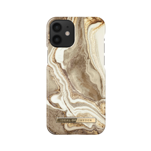 iDeal of Sweden Fashion Case Golden Sand Marble iPhone 12 Mini (5,4')