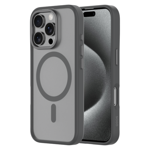 QDOS Transparent Case for iPhone 16 Pro - Black Titanium*