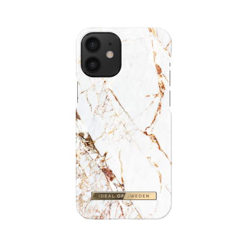 iDeal of Sweden Fashion Case Carrara Gold iPhone 12 Mini (5,4')