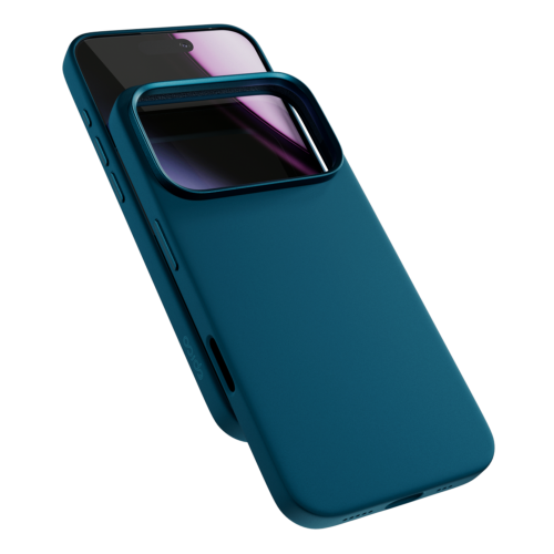Epico Silicone Mag+ Case for iPhone 17 Pro - Petrol Blue